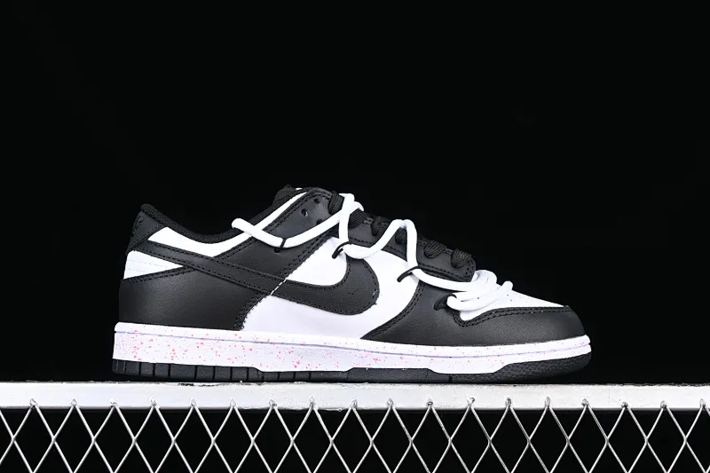 All Categories Nk SB Dunk Series Nk SB Dunk Low Low-top sneakers Gift box version Nk Dunk Low "Multi Color" Vibrant three hooks Customized version of deconstructed strap casual sneakers FD4623-131
